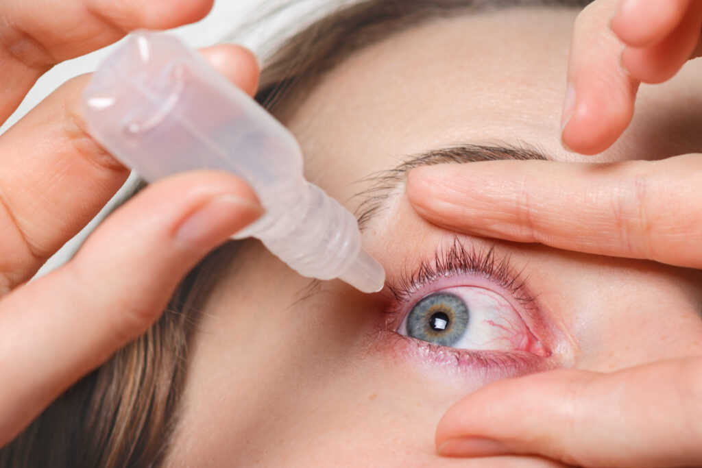 shingles in your eye