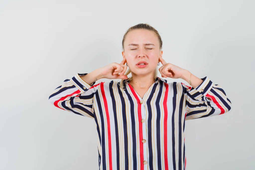 clogged ear sinus infection